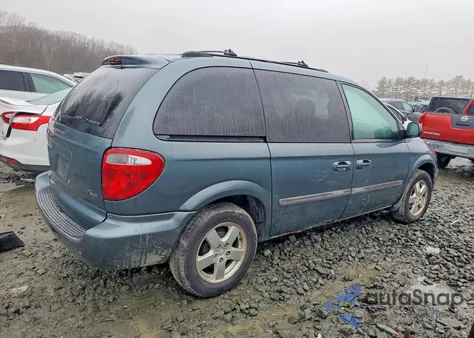 2005 Dodg Caravan z USA, uszkodzony, nr VIN 1D4GP45R65B254609